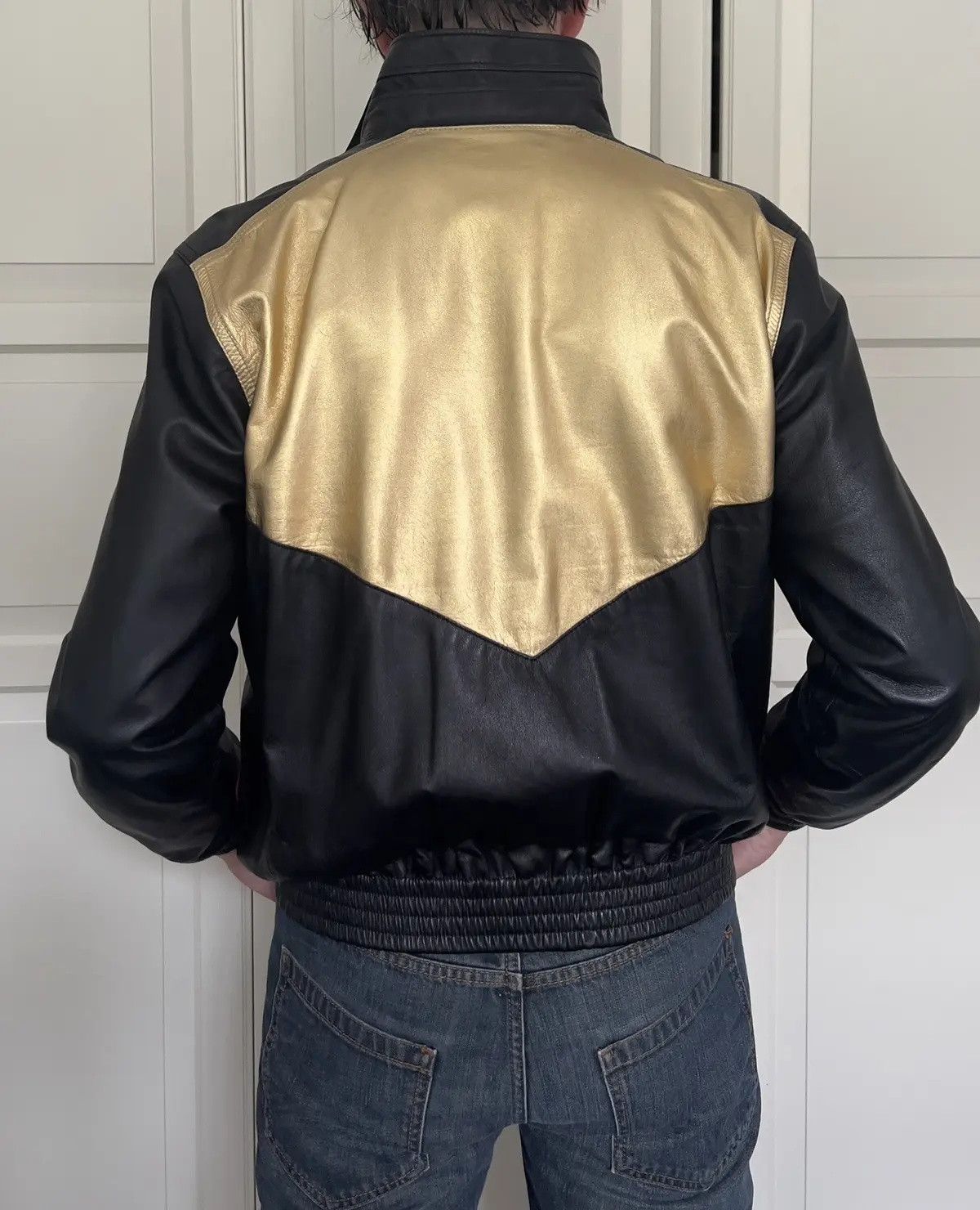 Saint Laurent Paris Surf sound leather jacket Size US M / EU 48-50 / 2 - 8 Thumbnail