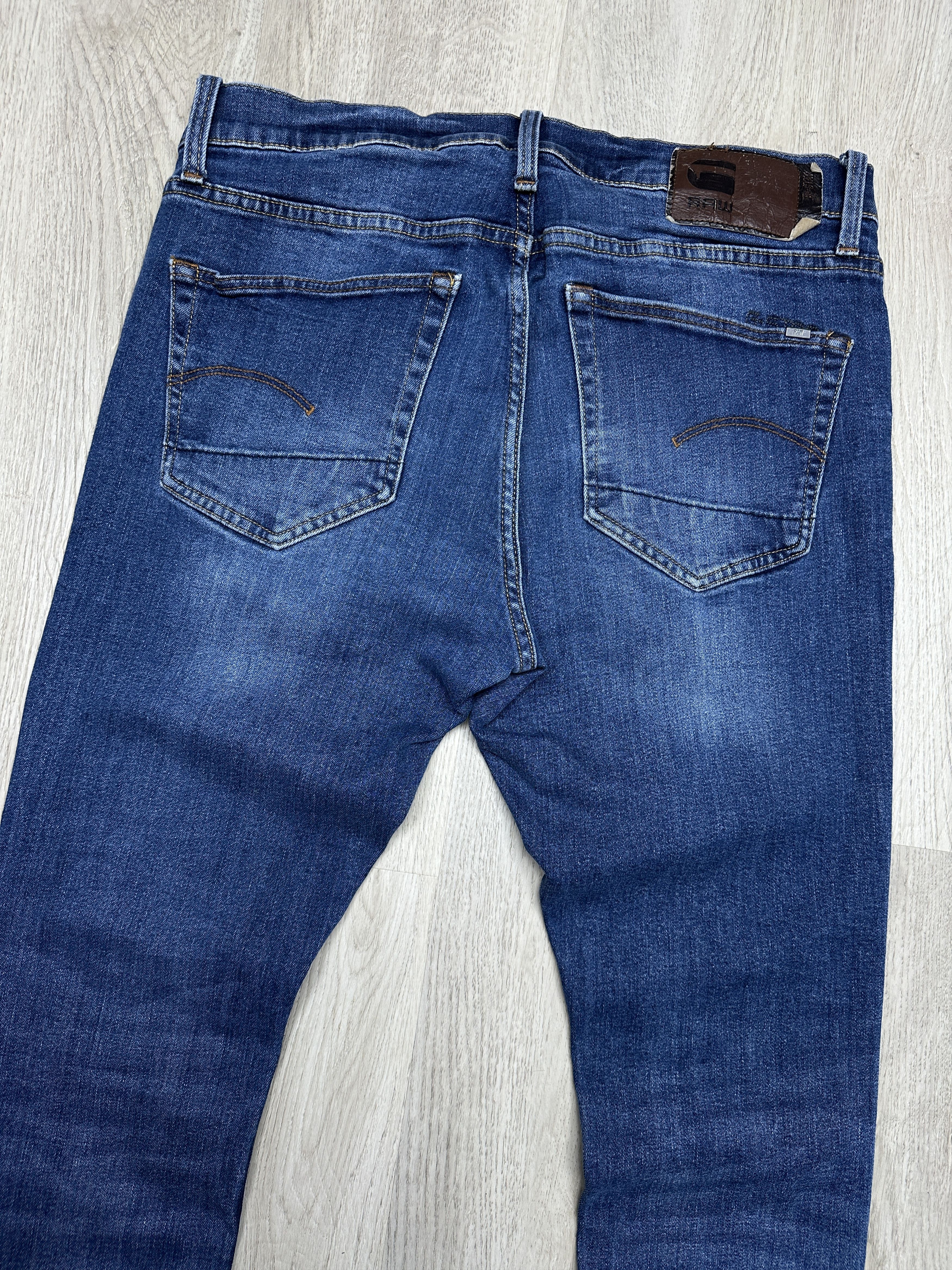 G-Star G Star Raw 3301 Slim Mens Denim Pants Jeans Size US 33 - 7 Thumbnail