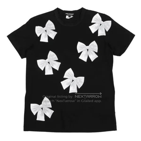 Comme des Garcons Comme Des Garcons Black Retro Bow Tie Top Size M / US 6-8 / IT 42-44 - 1 Thumbnail