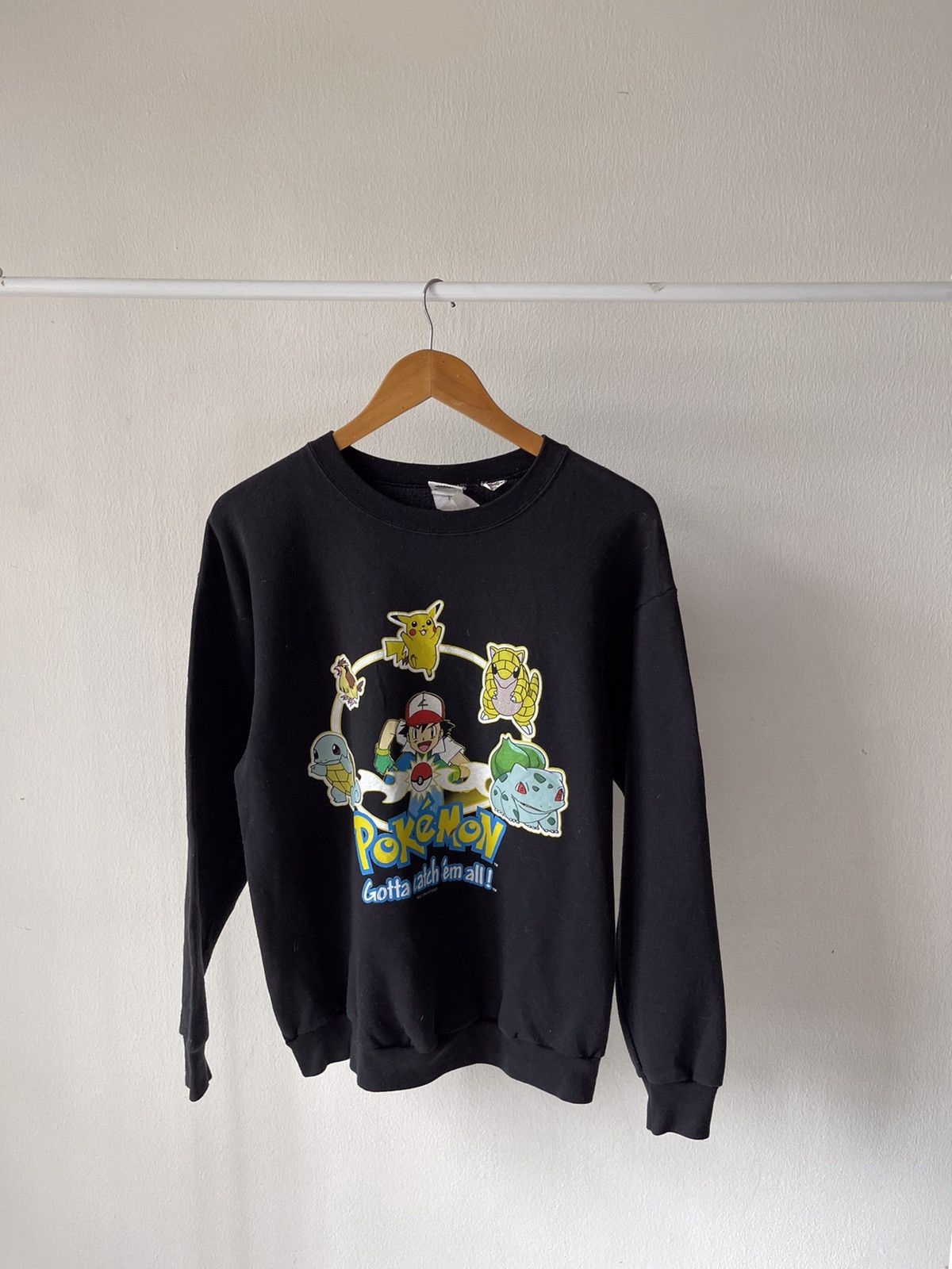 Cartoon Network × Pokemon 1999 Pokemon Nintendo Ash ‘Gotta Catch Em All Sweatshirt Size US M / EU 48-50 / 2 - 4 Thumbnail