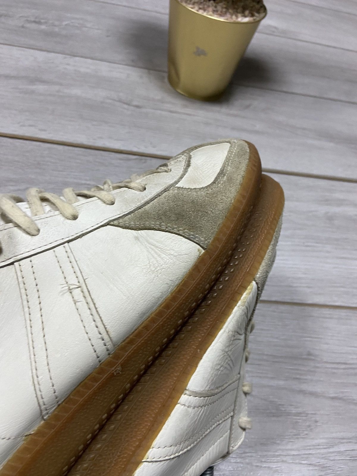 Vintage BW-sport 265 Maison Margiela style vintage leather trainers Size US 8 / EU 41 - 11 Thumbnail