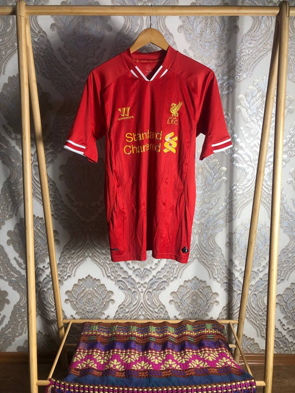 Vintage VERY RARE LIVERPOOL ENGLAND RETRO SOCCER JERSEY BLOKE Y2K Size US L / EU 52-54 / 3 - 1 Thumbnail