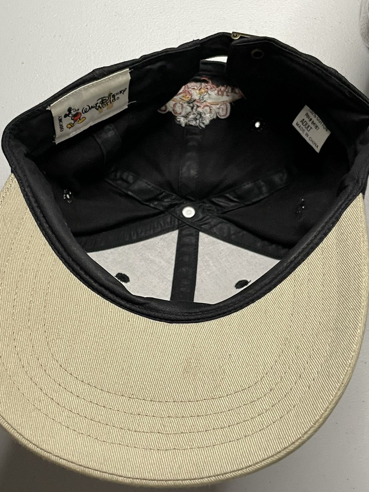 Vintage Vintage Y2K Walt Disney world Mickey Mouse StrapBack hat Size ONE SIZE - 7 Thumbnail