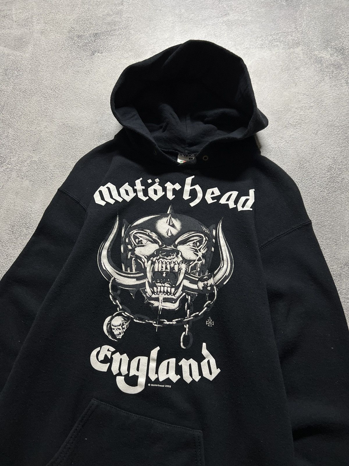 Band Tees × Vintage Vintage Y2k 2003 Motorhead Hoodie Size US M / EU 48-50 / 2 - 5 Thumbnail