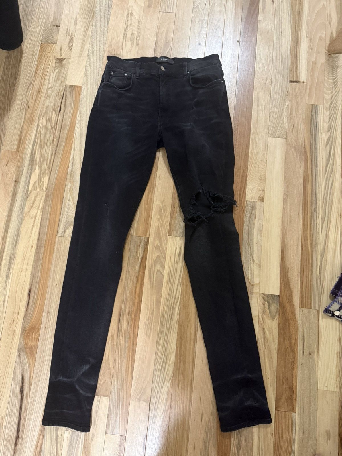 Amiri Amiri Black Skinny Jeans Size US 32 / EU 48 - 1 Thumbnail