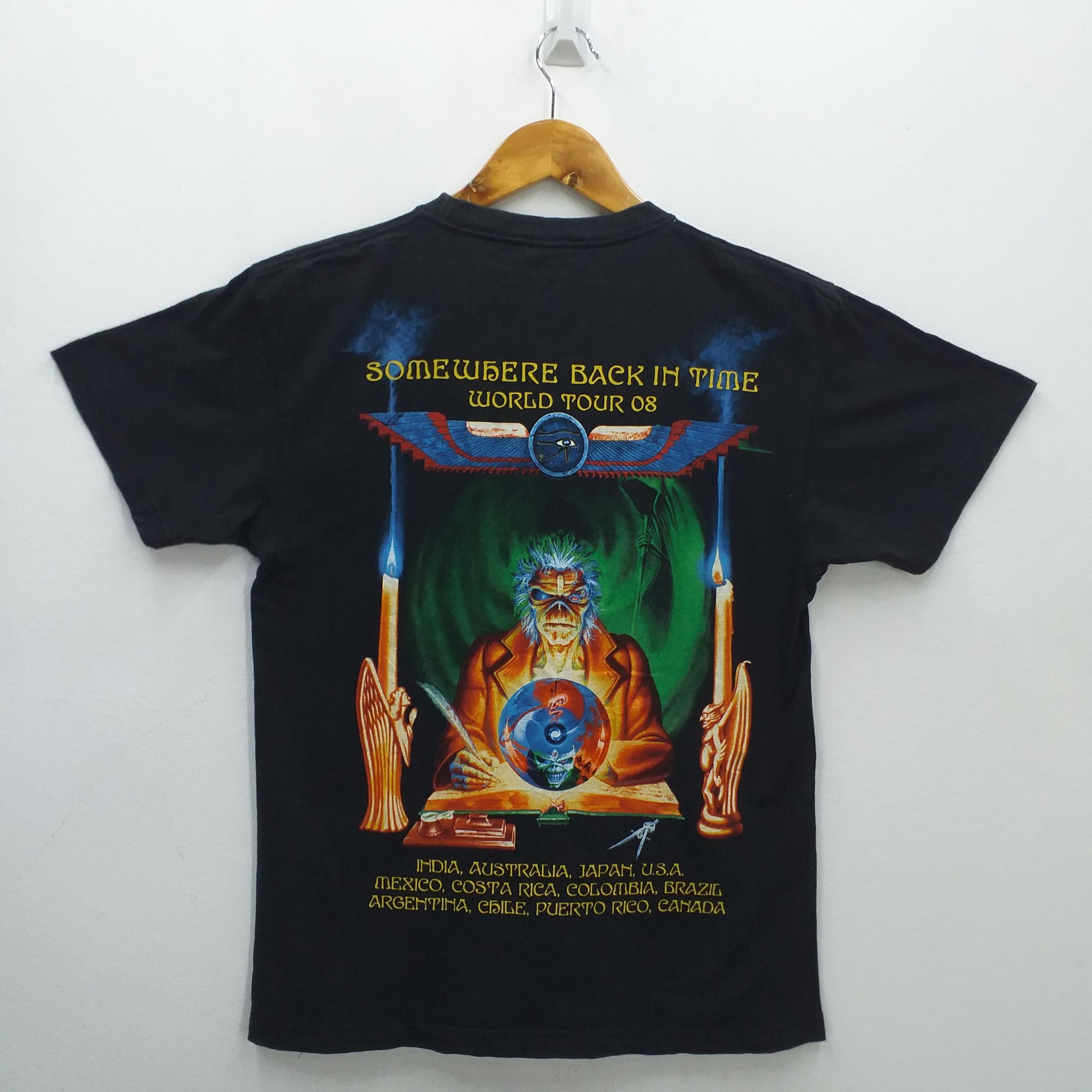 Band Tees Vintage Band Tees Iron Maiden Medium Tshirt -E068 Size US M / EU 48-50 / 2 - 1 Thumbnail