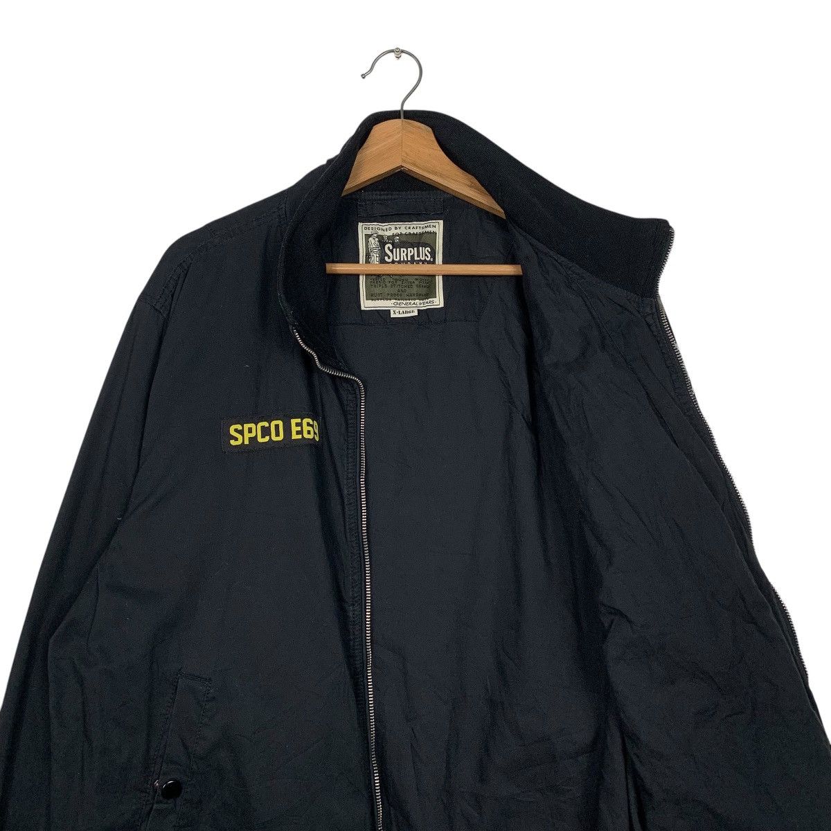 Japanese Brand Surplus Military Bomber Jacket Size US XL / EU 56 / 4 - 10 Thumbnail