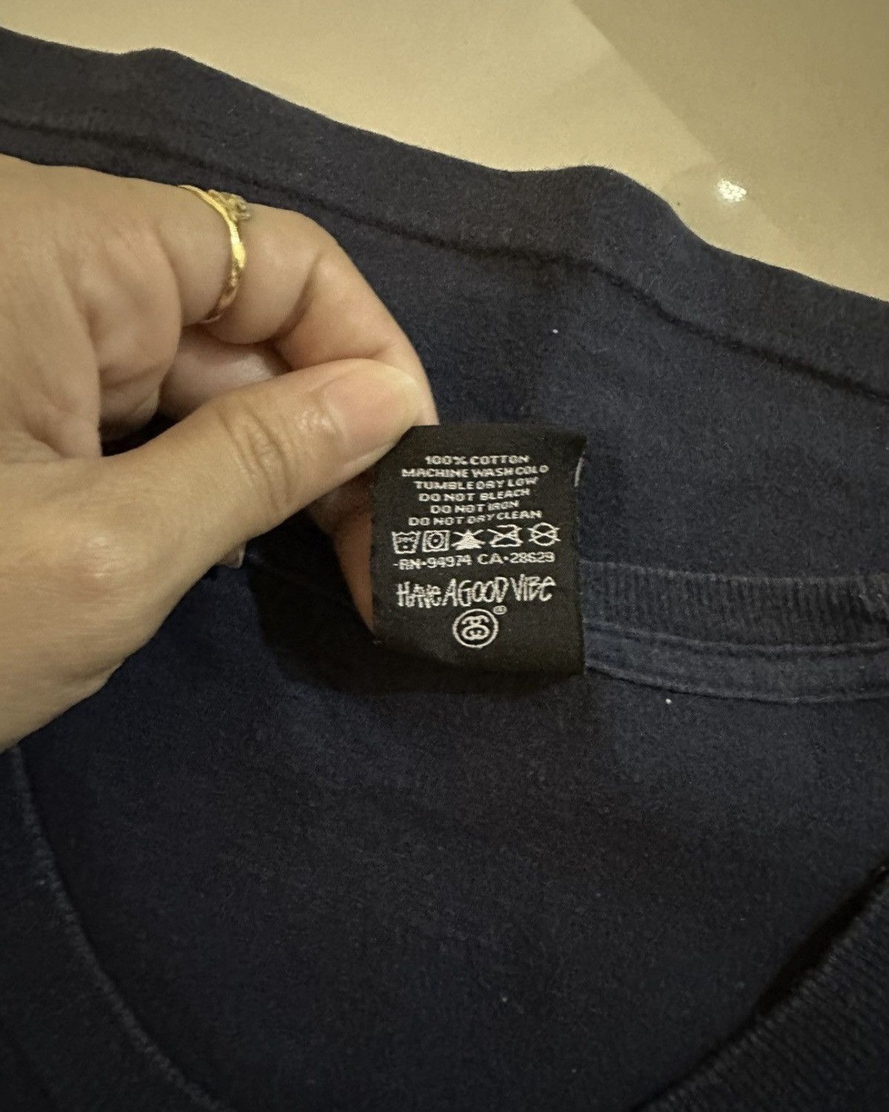 Stussy STUSSY VINTAGE TEE Size US M / EU 48-50 / 2 - 5 Thumbnail