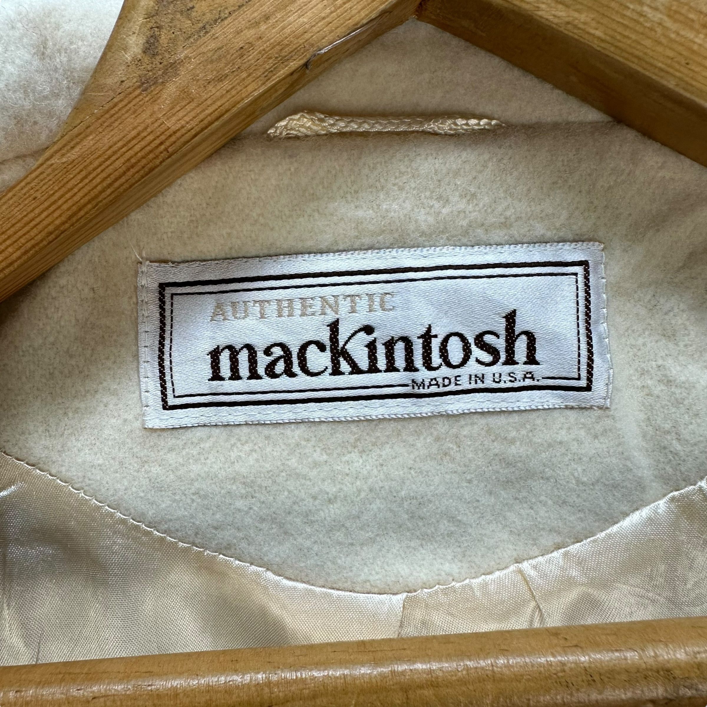Mackintosh Mackintosh Double Breasted & Collar Wool Coat #A8-0193 Size XL / US 12-14 / IT 48-50 - 7 Thumbnail