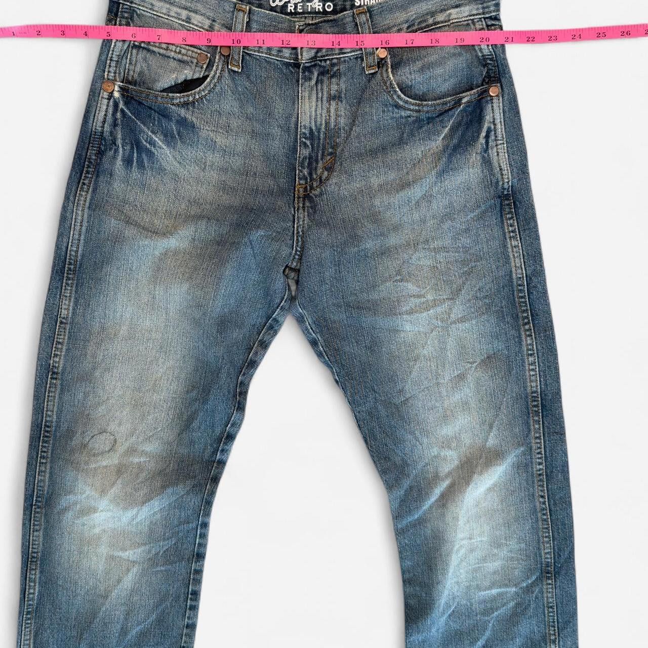 Wrangler Wrangler Men's blue navy Jeans Size US 30 / EU 46 - 2 Thumbnail