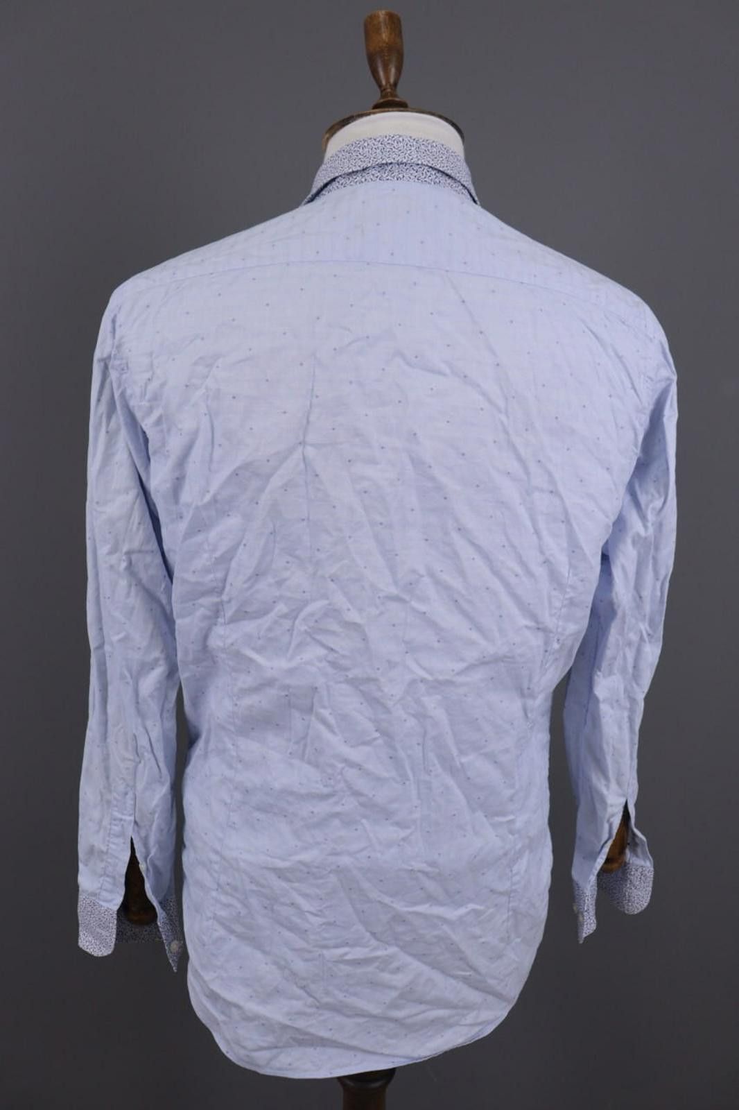Etro Etro Milano Blue Paisley Button Down Shirt Size 41 Size US M / EU 48-50 / 2 - 10 Thumbnail