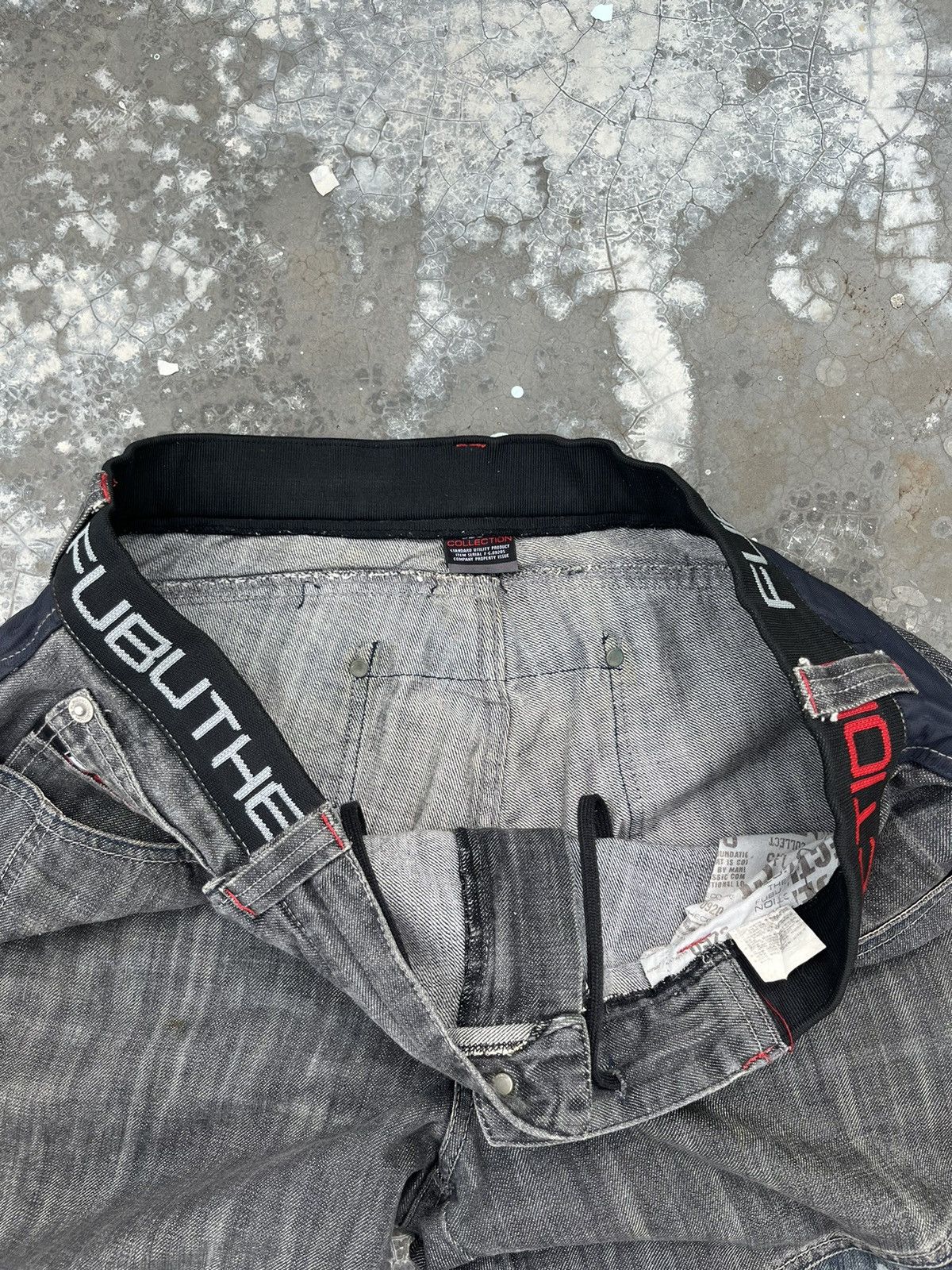 Fubu Fubu gray heavy denim Size US 40 / EU 56 - 4 Thumbnail
