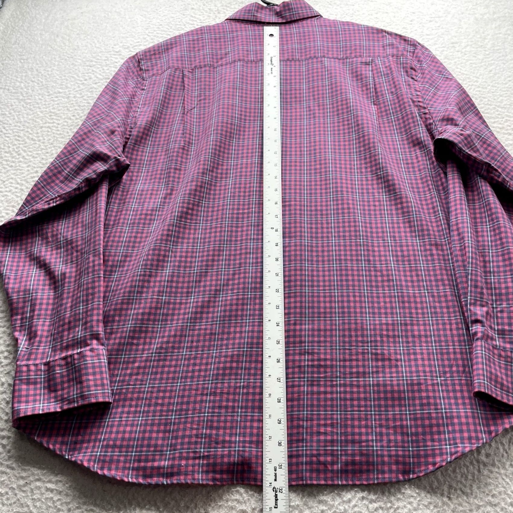 Southern Tide Southern Tide Shirt Mens XL Classic Fit Red Blue Gingham Check Plaid Preppy Fish Size US XL / EU 56 / 4 - 7 Thumbnail