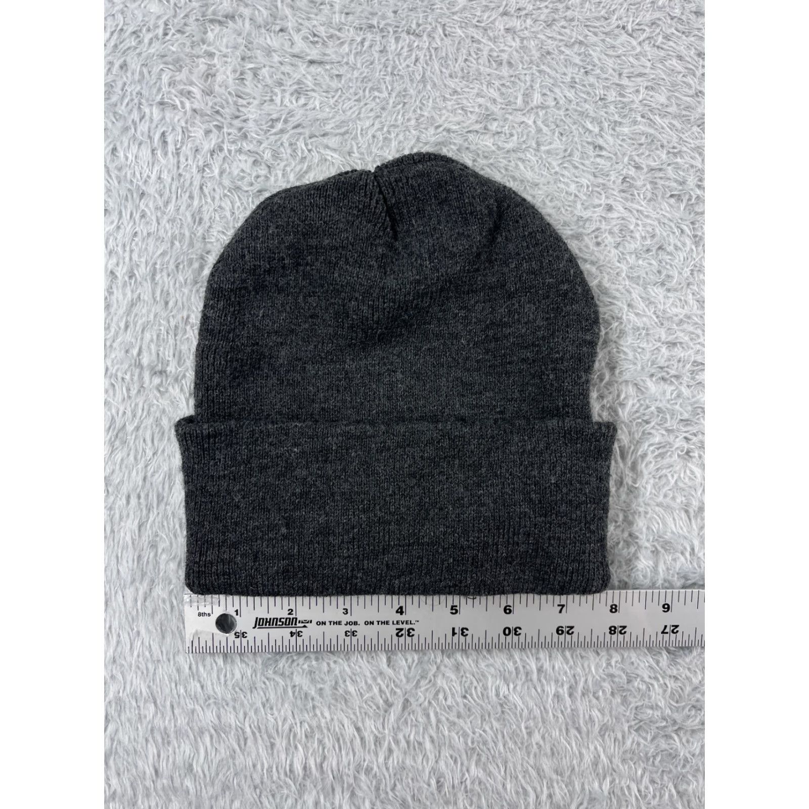 Vintage Capamerica Beanie Womens One Size Gray Knit Acrylic Plant Base Kite Hill Toque Made USA Size ONE SIZE - 4 Thumbnail