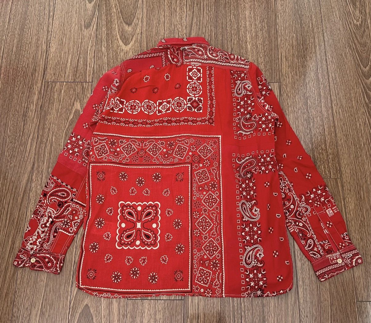 Visvim VISVIM Paisley Long-Sleeve Shirt Size US S / EU 44-46 / 1 - 2 Thumbnail