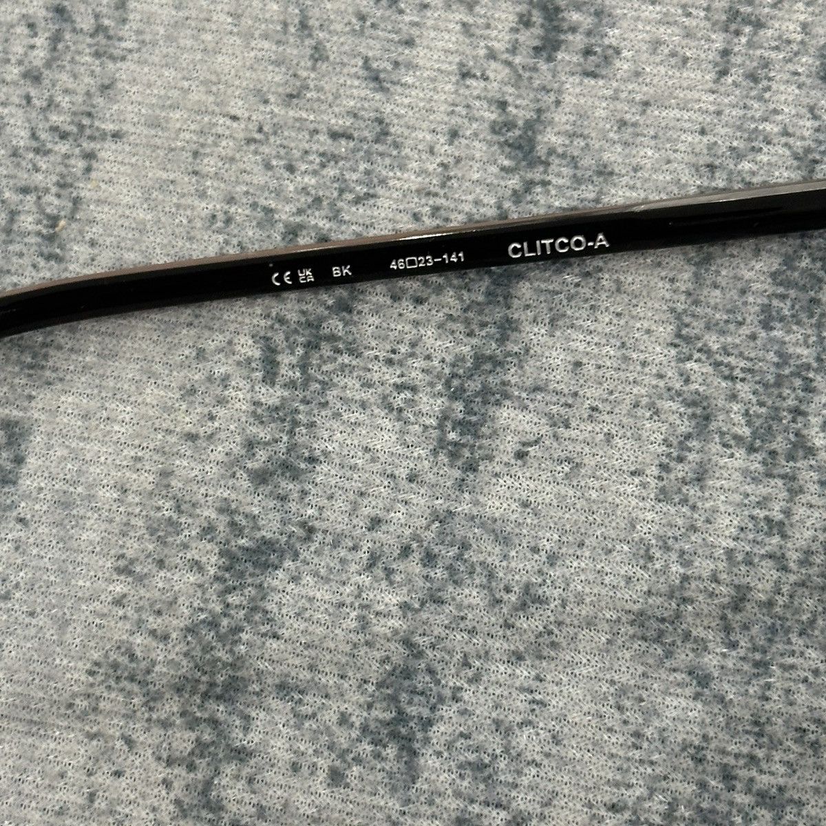 Chrome Hearts CHROME HEARTS CLITCO-A BLACK EYEGLASSES Size ONE SIZE - 9 Thumbnail