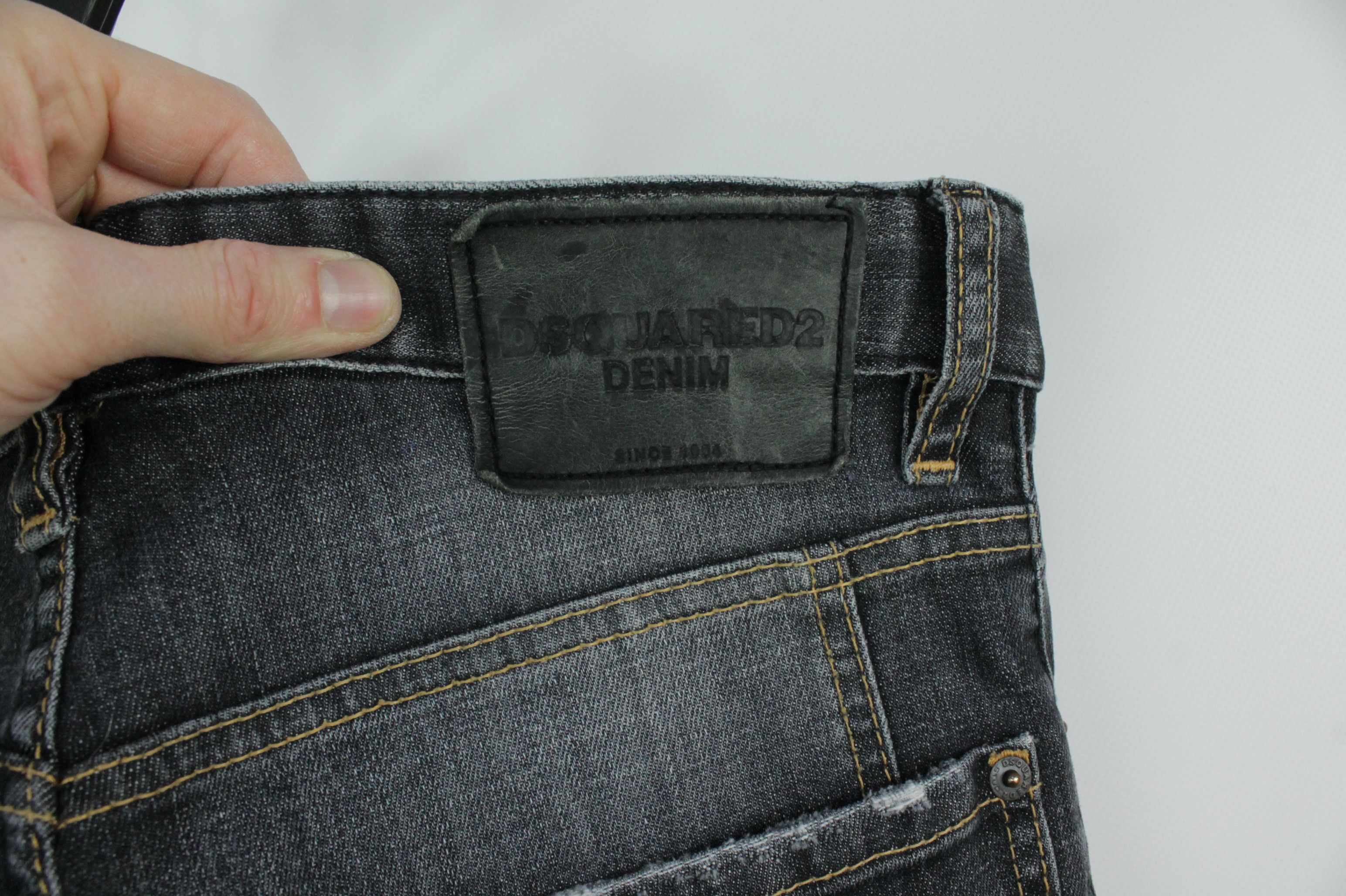 Dsquared2 Dsquared2 Tidy Biker Distressed Denim Skinny Jeans Men's Size US 30 / EU 46 - 10 Thumbnail