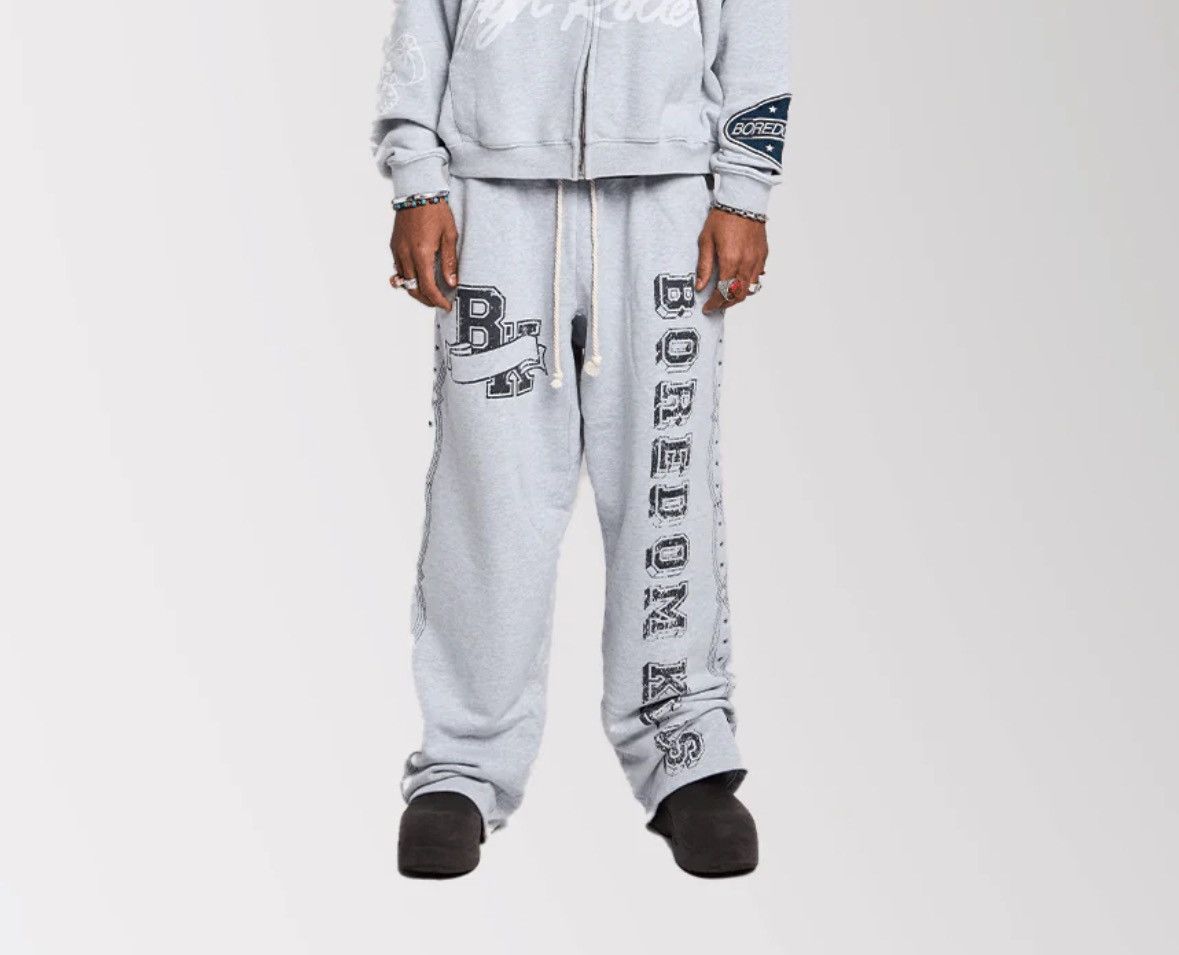 Other Gray Baggy Boredom Kills Sweats Size US 40 / EU 56 - 1 Thumbnail