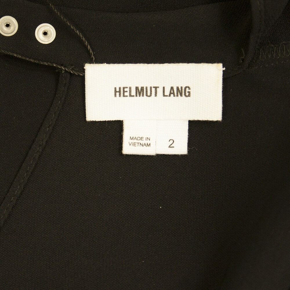 Helmut Lang Helmut Lang Black White Trim Torsion Sleeveless Romper Plays Size 24" / US 00 / IT 34 - 3 Thumbnail