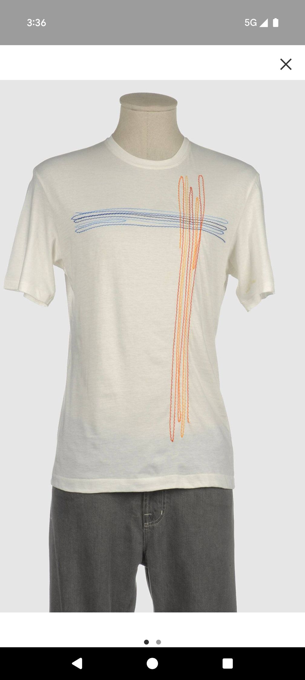 Other Issey Miyake scribble embroidery stitch t shirt Size US M / EU 48-50 / 2 - 18 Thumbnail