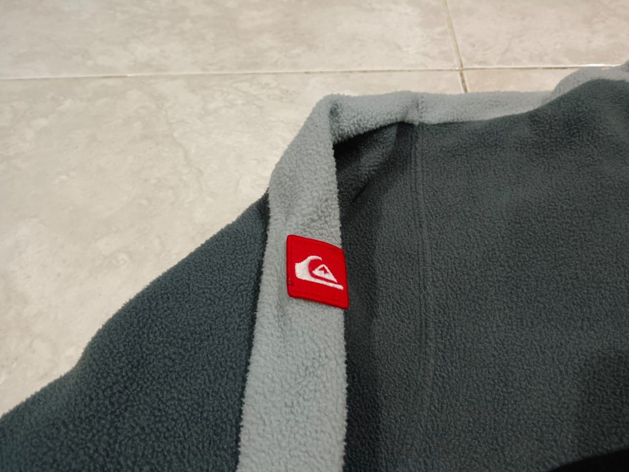 Quicksilver × Quiksilver Quicksilver backhit logo fleece jacket Size US L / EU 52-54 / 3 - 8 Thumbnail