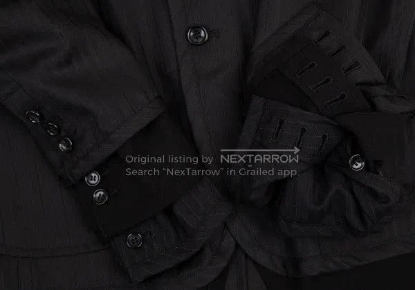 Comme des Garcons COMME des GARCONS HOMME PLUS Layered Blazer. Size US XS / EU 42 / 0 - 7 Thumbnail