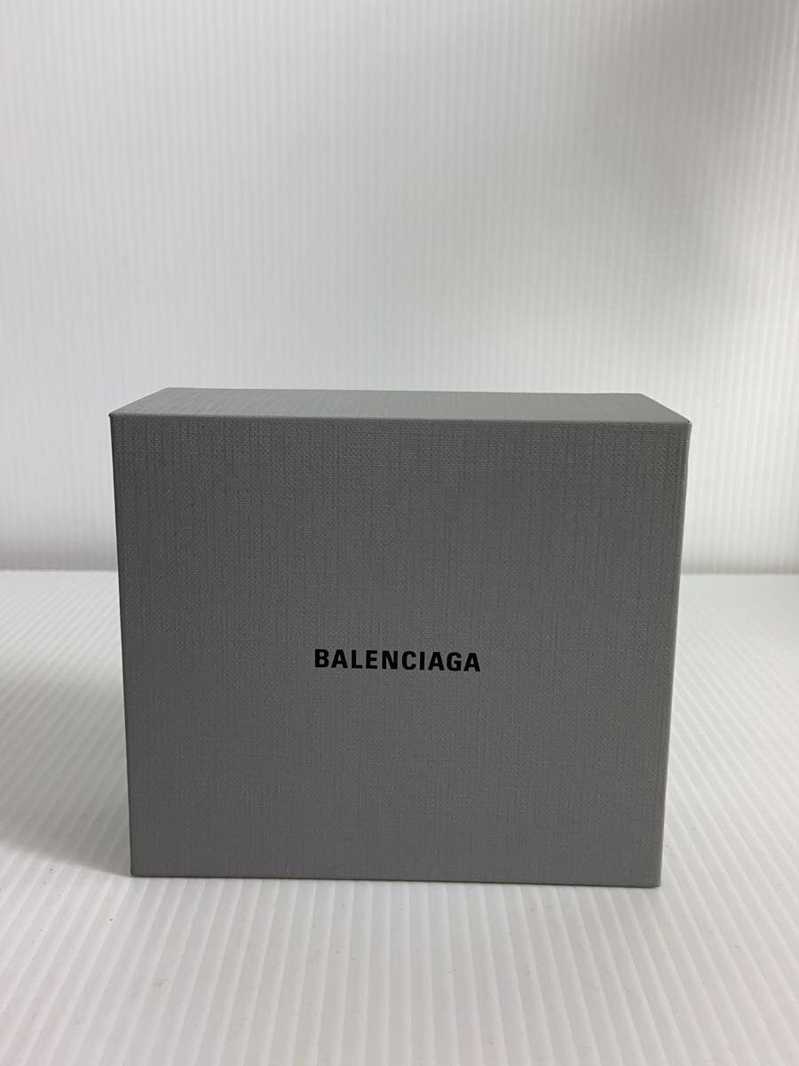 Balenciaga Sheepskin Tri-Fold Wallet Black