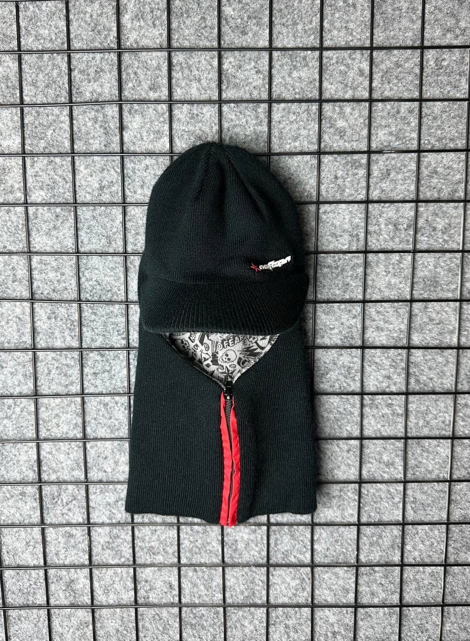No Fear × Vintage No fear balaclava cap y2k gangster One size Size ONE SIZE - 1 Thumbnail