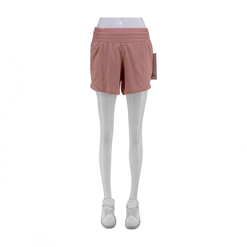 Lululemon lululemon Pink Polyester Shorts S Size 26" / US 2 / IT 38 - 1 Thumbnail