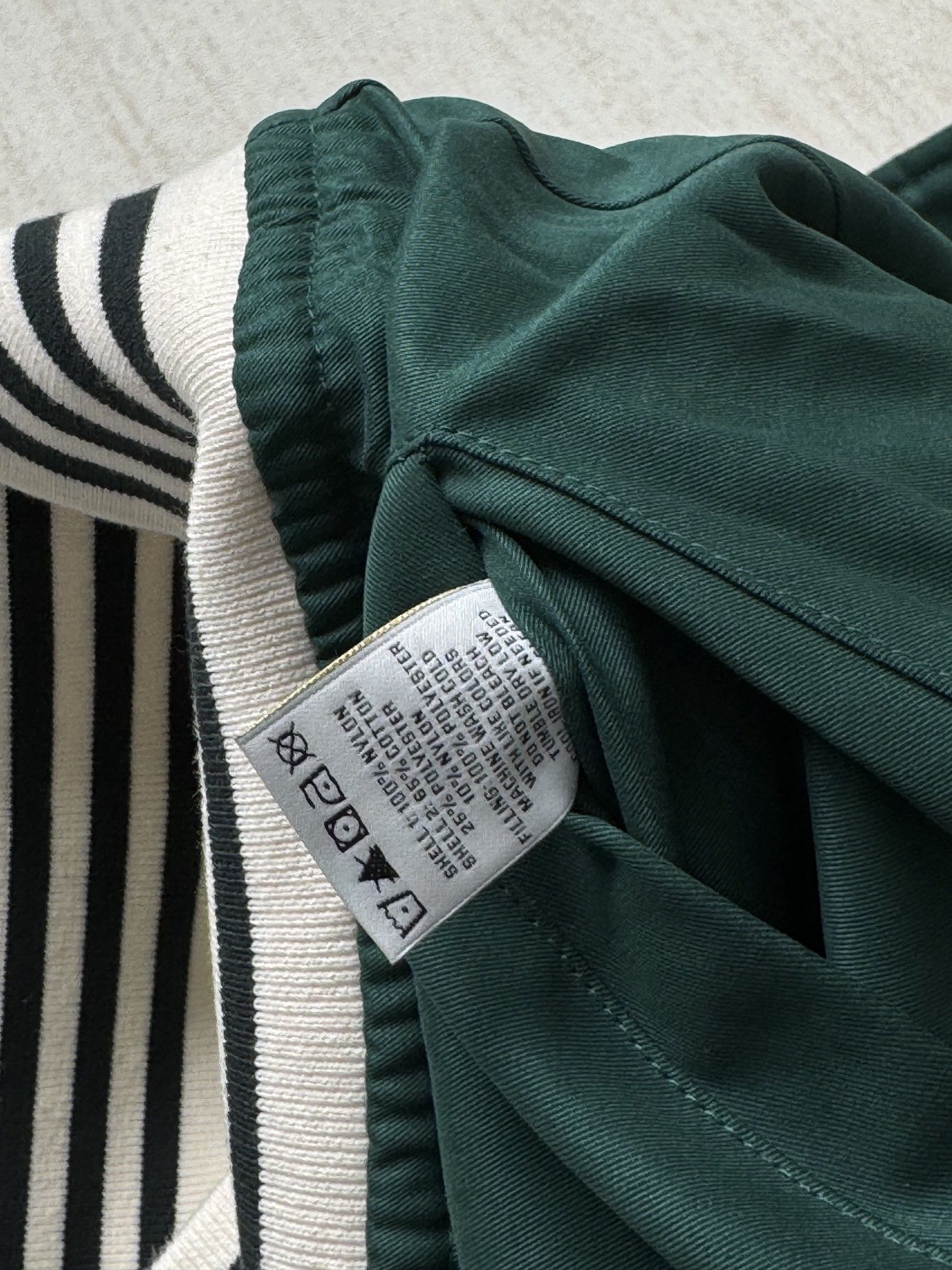 Aime Leon Dore UNWORN* ALD Reversible Satin Varsity Jacket Cream/Green Size US M / EU 48-50 / 2 - 11 Thumbnail