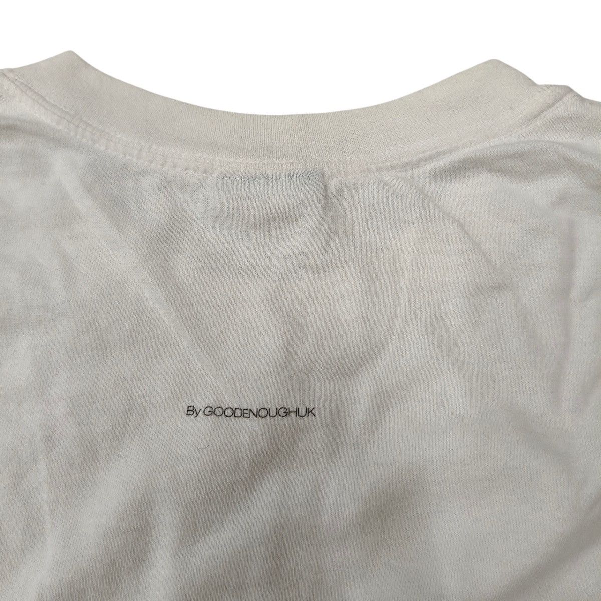 GOODENOUGH Vintage Y2K GOODENOUGH UK x Mad Hectic Melted Arc Logo Tee Size US XL / EU 56 / 4 - 5 Thumbnail