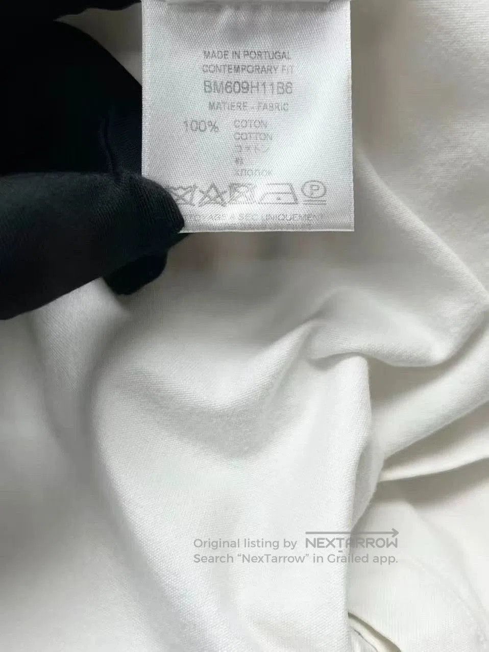 Givenchy Givenchy White Logo Embroidered Shirt Jacket. Size US XL / EU 56 / 4 - 5 Thumbnail