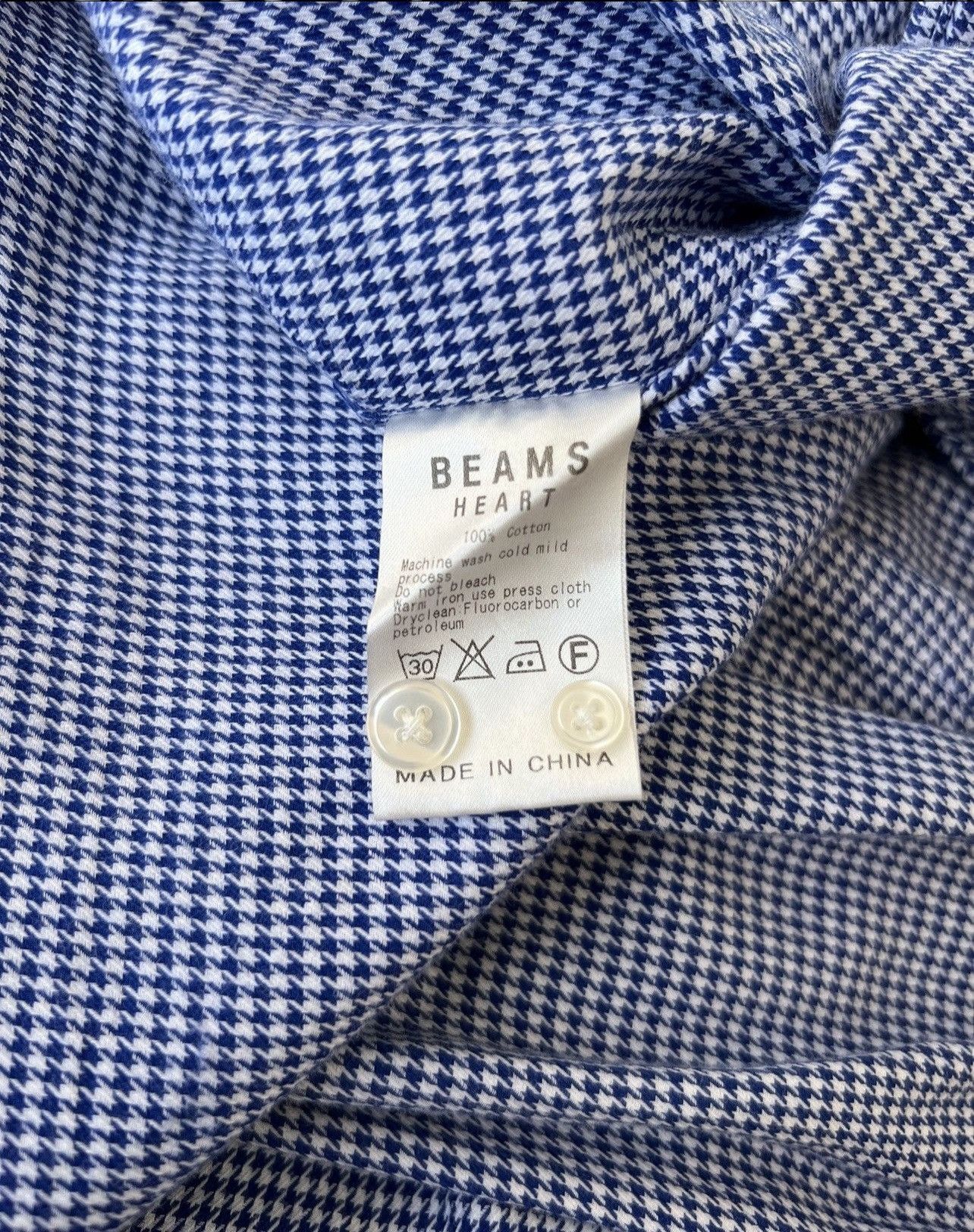 Beams Plus Beams Japan Checkered Long Sleeve Button Up Collar Shirt M Size US M / EU 48-50 / 2 - 8 Thumbnail