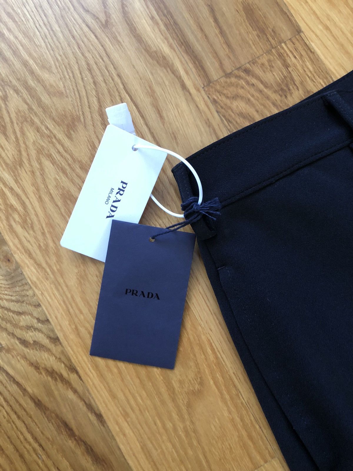 Prada Prada Gabardine Slim Trousers Size US 32 / EU 48 - 4 Thumbnail