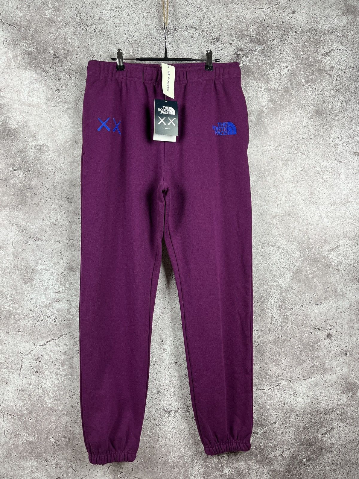 Kaws × Streetwear × The North Face The North Face x KAWS Sweatpants 'Pamplona  Purple' | Grailed