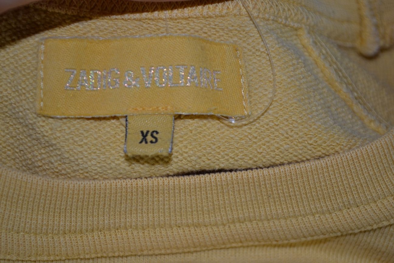 Zadig & Voltaire ZADIG & VOLTAIRE Simon Sweatshirt XS Size US XS / EU 42 / 0 - 7 Thumbnail