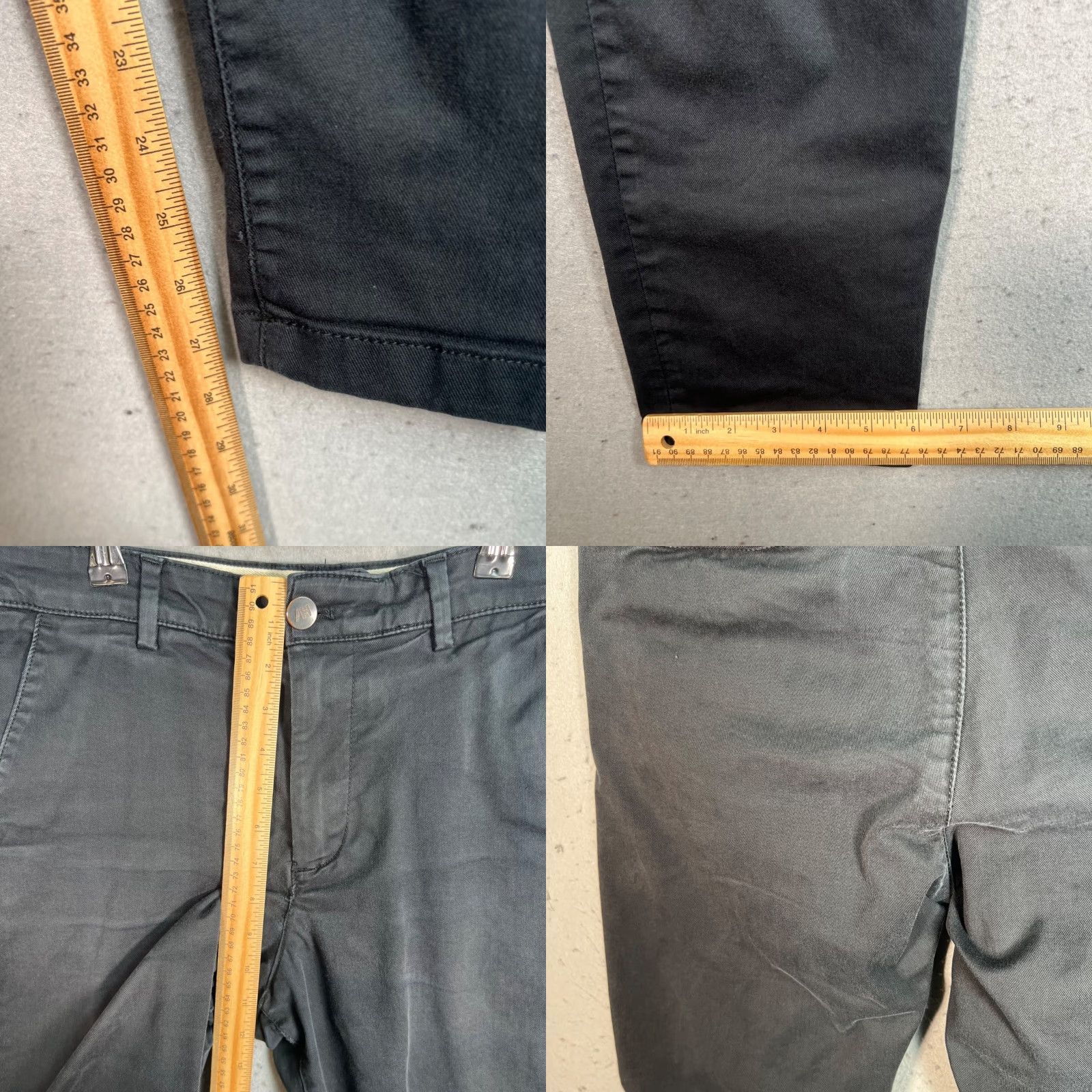 Selected Homme Selected Homme Mens Pants Adult 30 Black Slim Tapered Cotton Chino Casual Mens Size US 30 / EU 46 - 8 Thumbnail