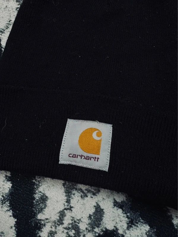 Carhartt Carhartt logo onesize winter hat black Size ONE SIZE - 3 Thumbnail