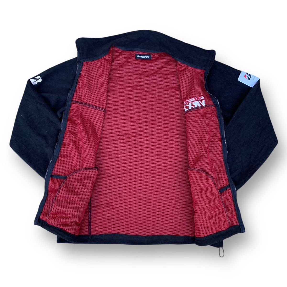 Japanese Brand × Sports Specialties Vintage Bridgestone Blizzak VRX2 Fleece Racing Jacket. #D9 Size US XL / EU 56 / 4 - 4 Thumbnail