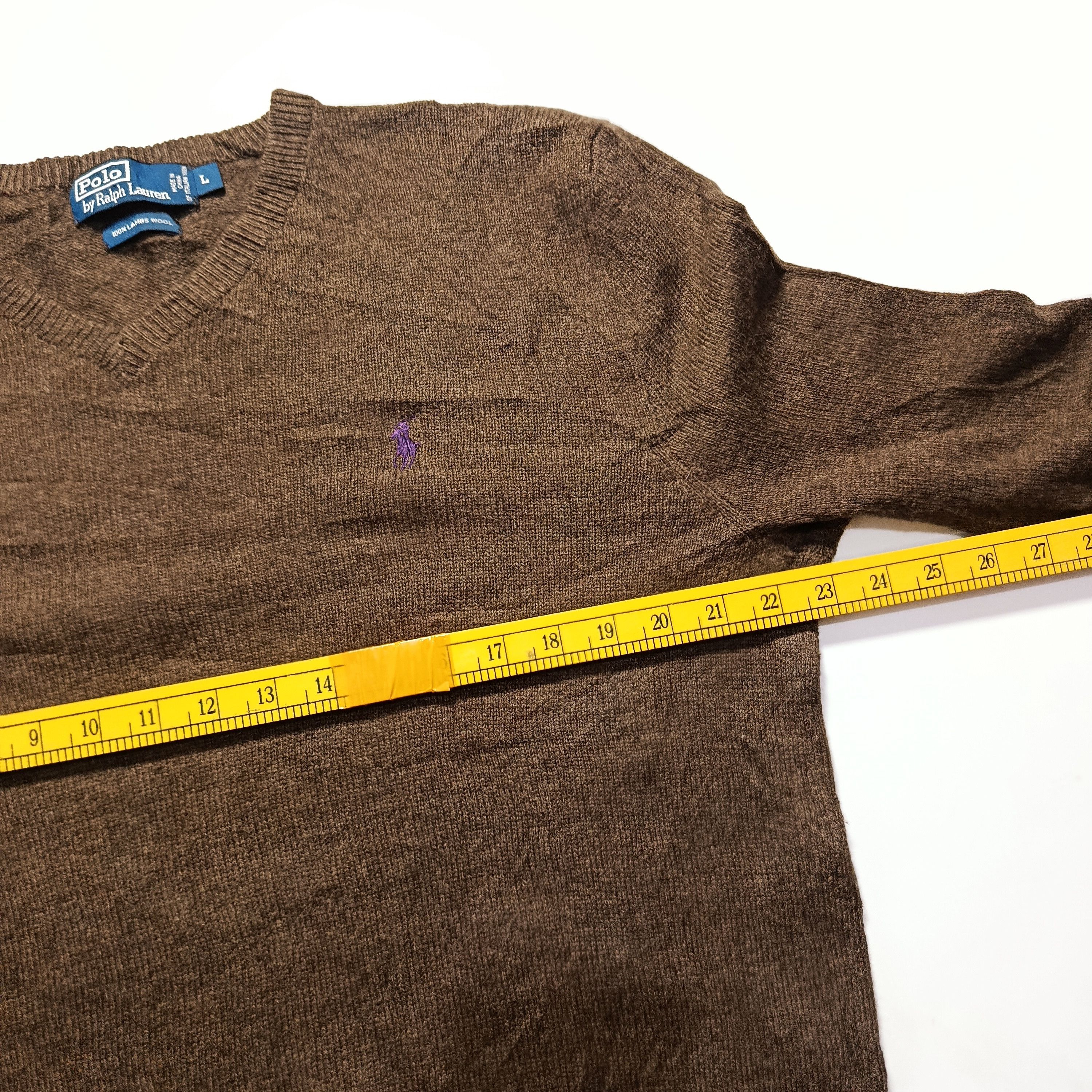 Polo Ralph Lauren Vintage Polo Ralph Lauren Lambswool Sweater Size US L / EU 52-54 / 3 - 7 Thumbnail