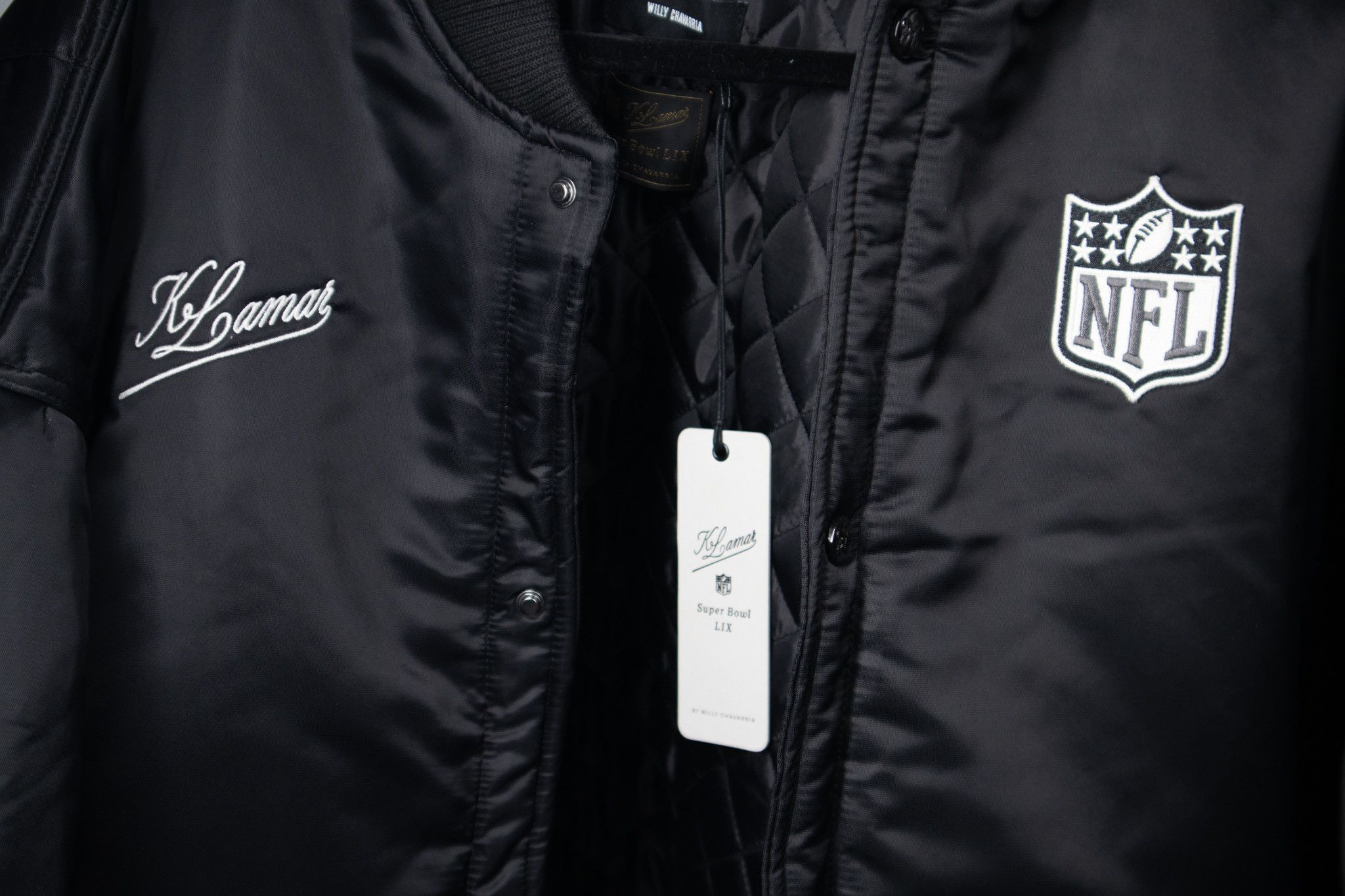 Kendrick Lamar × Willy Chavarria Kendrick Lamar Superbowl Bomber Jacket By Willy Chavarria Size US L / EU 52-54 / 3 - 9 Thumbnail