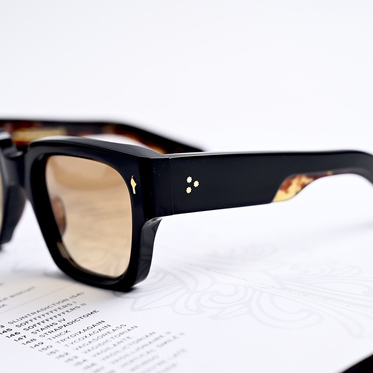 Jacques Marie Mage JACQUES MARIE MAGE JMM ENZO NOIR 15 SUNGLASSES Size ONE SIZE - 5 Thumbnail