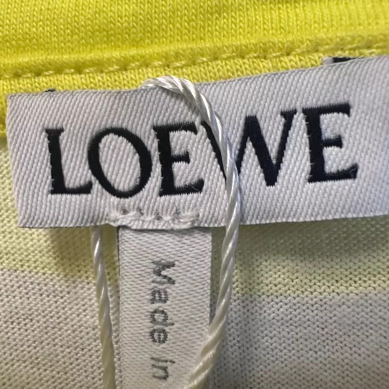 Loewe LOEWE Patchwork geometric logo short sleeve T-shirt Size L / US 10 / IT 46 - 3 Thumbnail