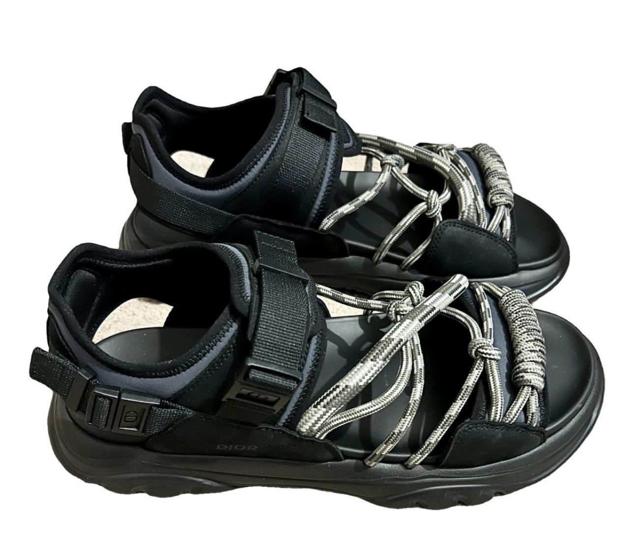 Dior Rubber Sole H-Town Rope Sandals Size US 9.5 / EU 42-43 - 2 Thumbnail