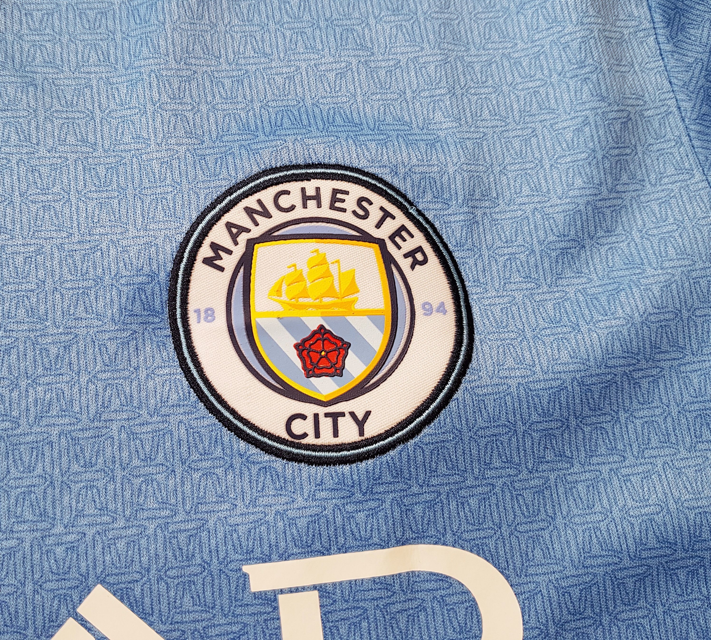 Puma Manchester City Puma 2021-22 Home Football Soccer Jersey Size US L / EU 52-54 / 3 - 7 Thumbnail