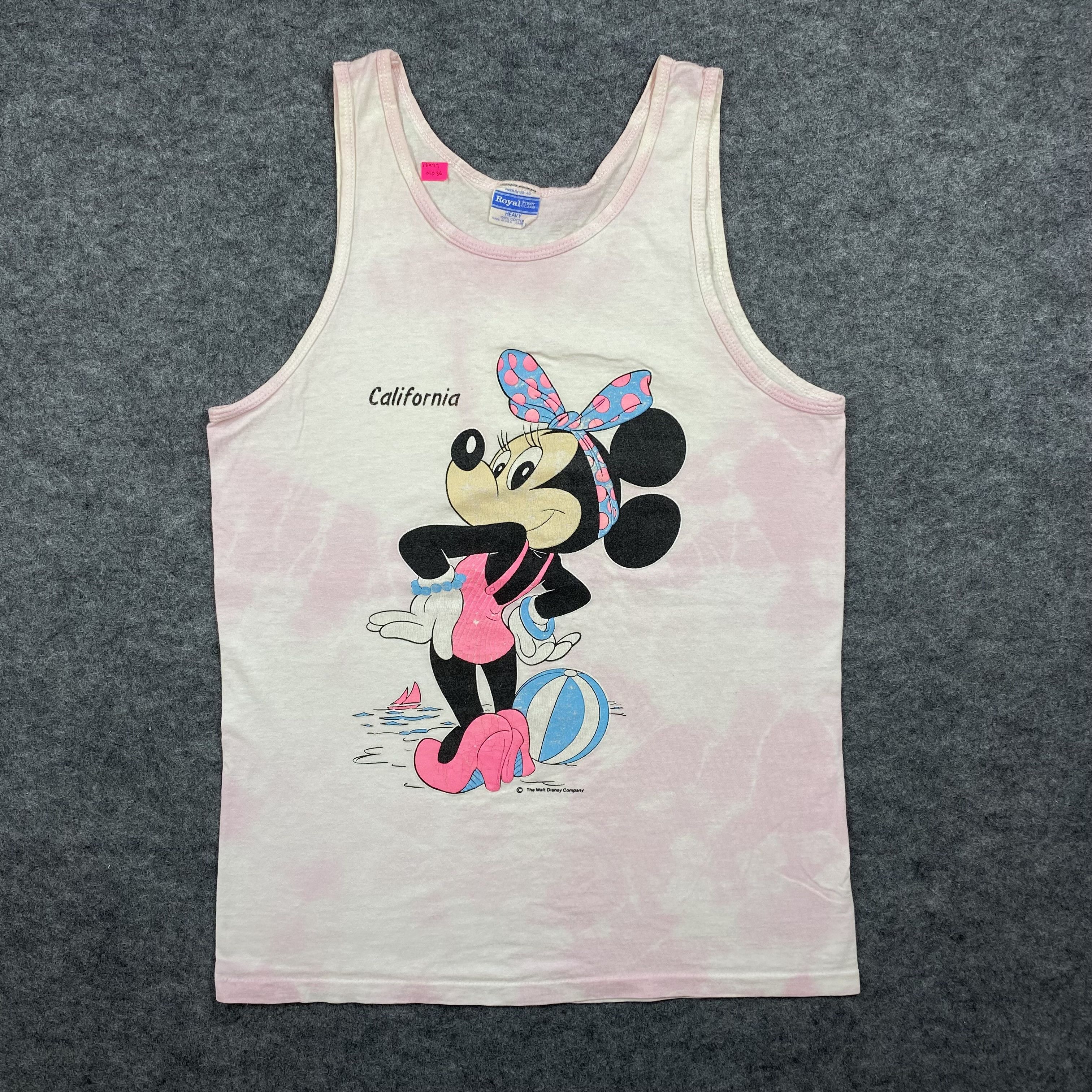 Disney Vintage 80s Disney singlet tshirt-N036 Size US S / EU 44-46 / 1 - 1 Thumbnail