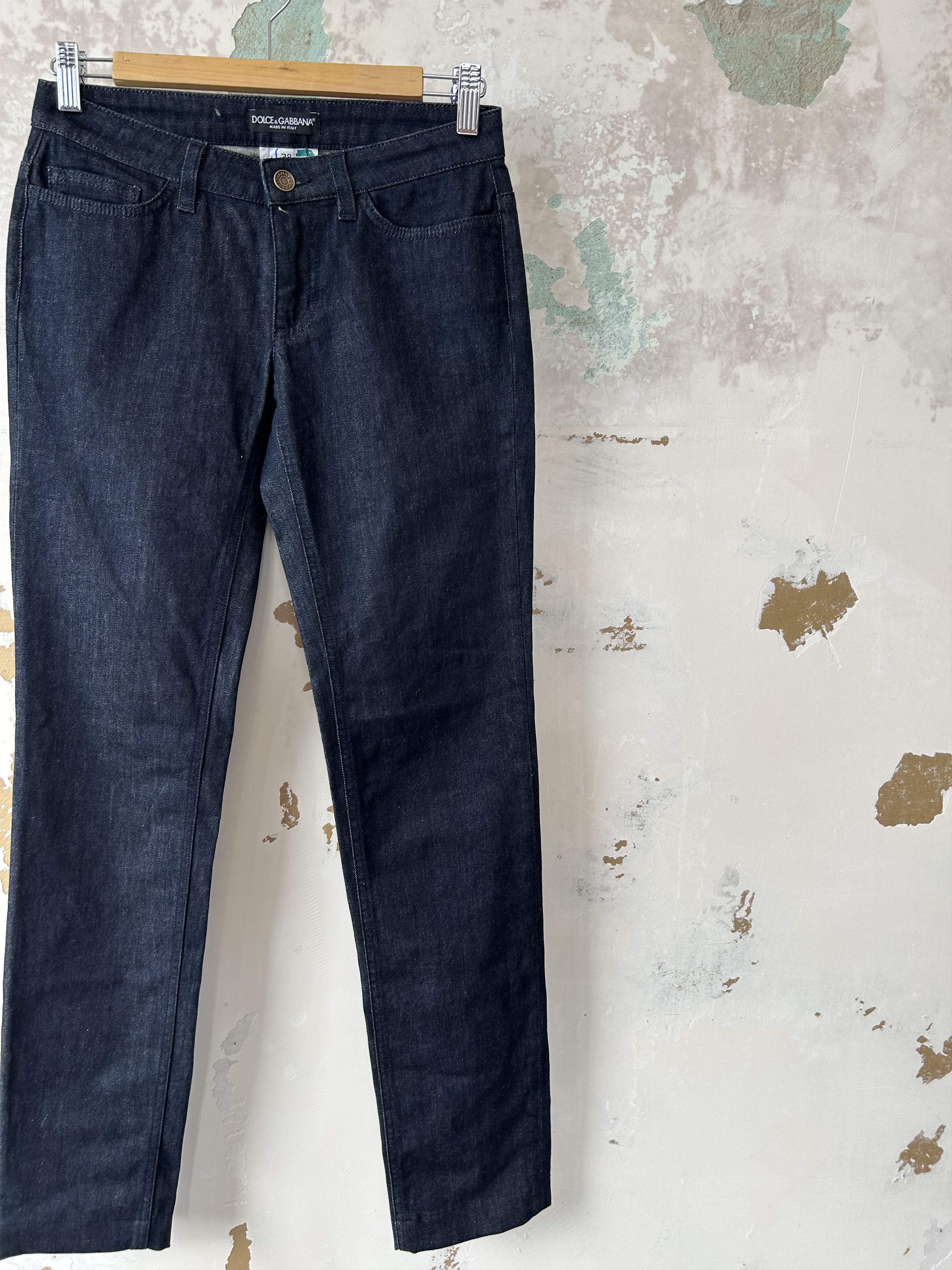 Dolce & Gabbana Vintage Y2K D&G Dolce & Gabbana Jeans Italy Bootcut Low Rise Size 26" / US 2 / IT 38 - 2 Thumbnail