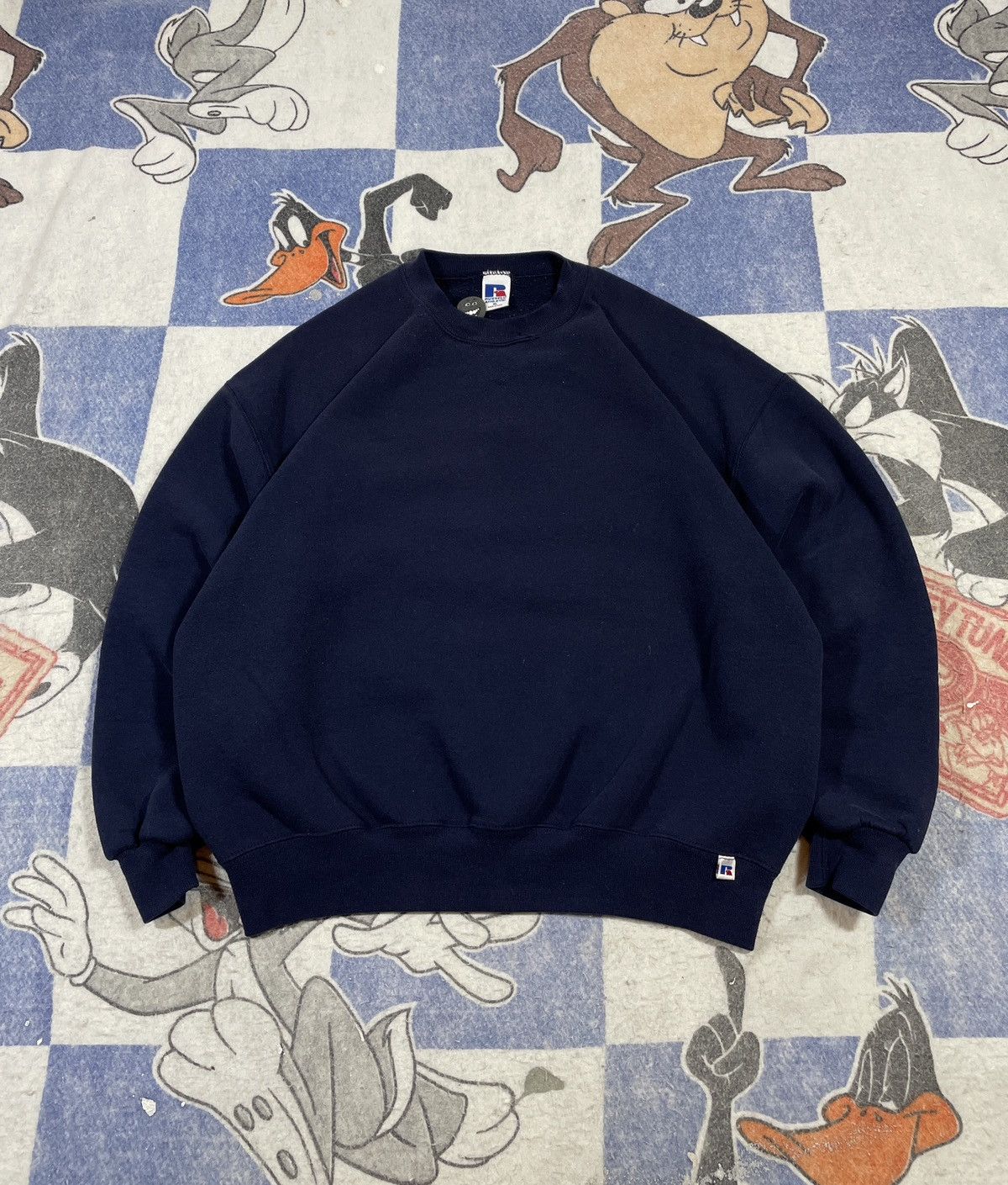 Russell Athletic Vintage Russell blank crewneck Size US XL / EU 56 / 4 - 1 Thumbnail