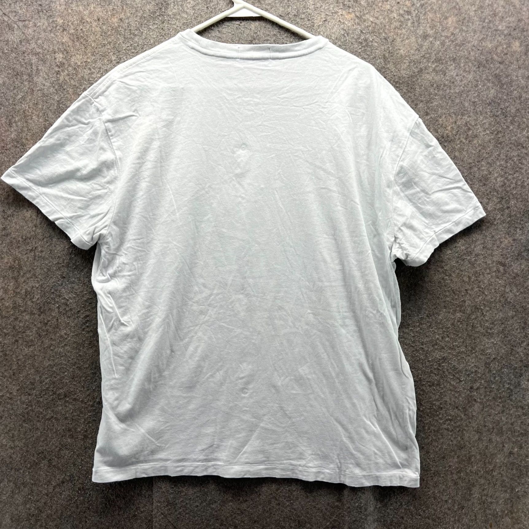 Polo Ralph Lauren Polo Ralph Lauren Shirt Mens Large White Classic Crewneck T-Shirt Size US L / EU 52-54 / 3 - 2 Thumbnail