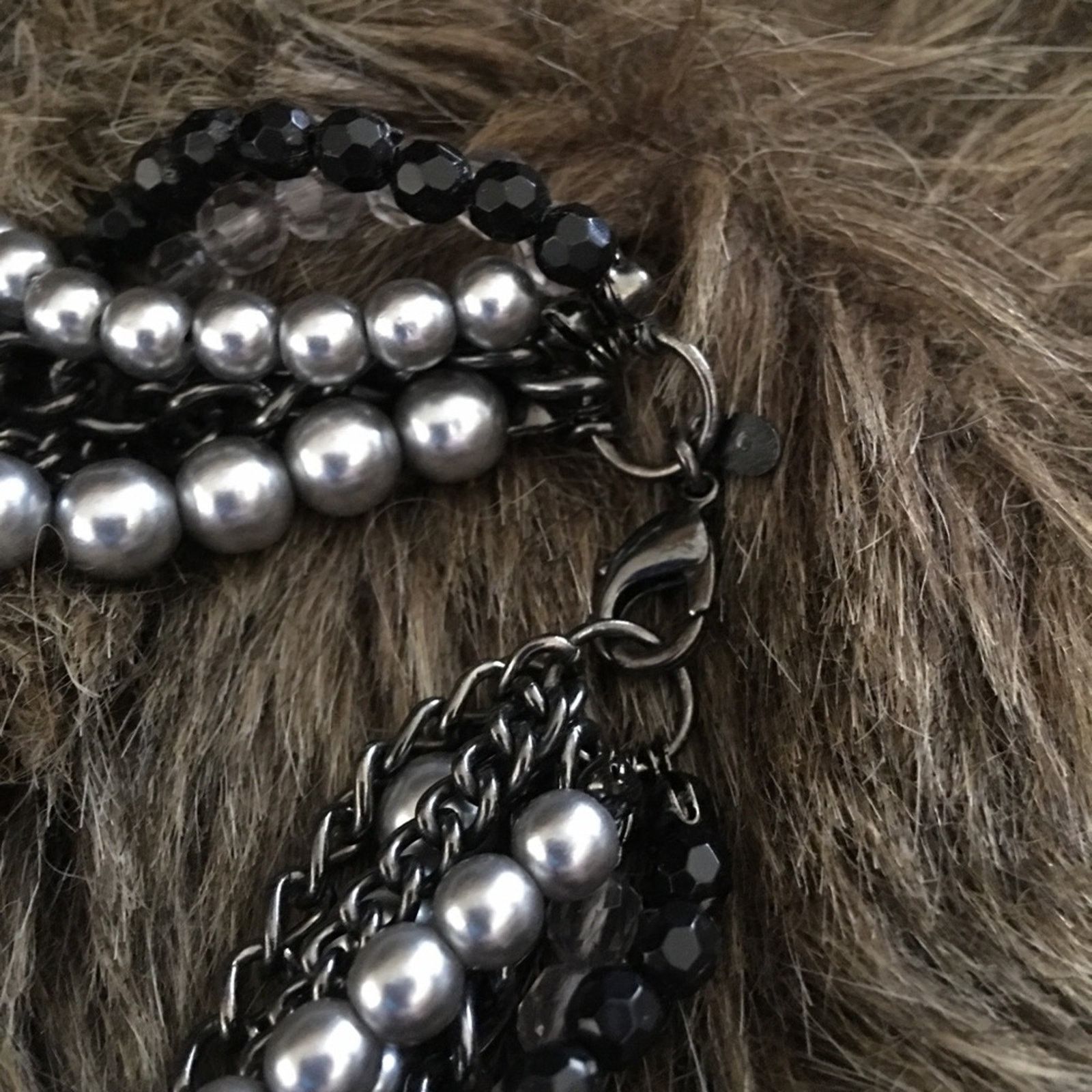 Jewelry Premier Designs twisted pearl and chain necklace Size ONE SIZE - 9 Thumbnail